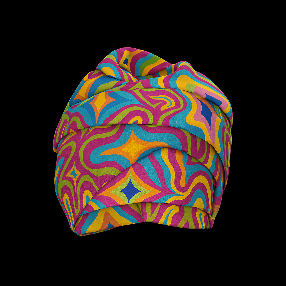 ABEILLE CREATIONS- Aziza Design (Headwrap)