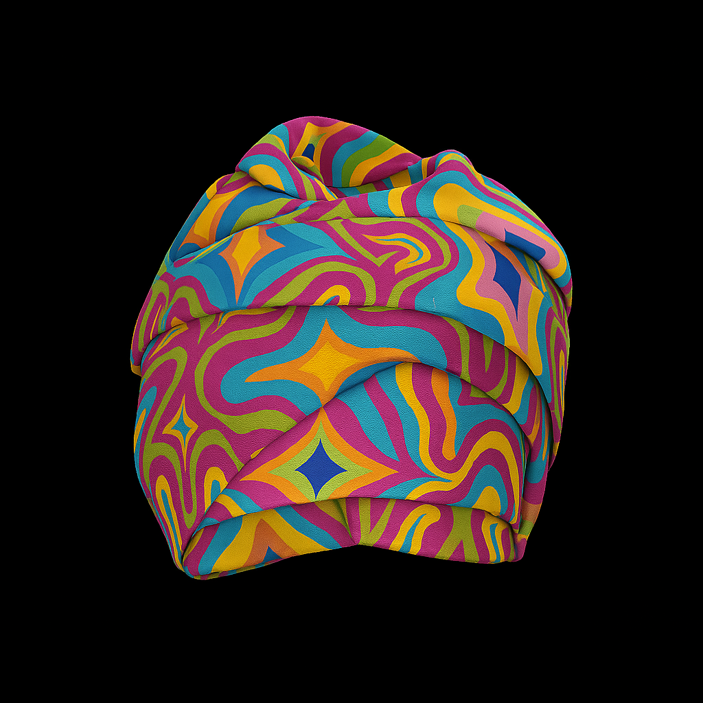 ABEILLE CREATIONS- Aziza Design (Headwrap)