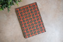 African Print Soft Cover Spiral Notebook - Fans