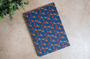 African Print Soft Cover Spiral Notebook - Wedding Flowers