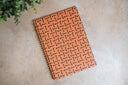 African Print Soft Cover Spiral Notebook - Walking Sticks