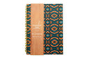 African Print Soft Cover Spiral Notebook - Diamonds