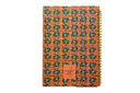 African Print Soft Cover Spiral Notebook - Fans