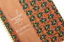 African Print Soft Cover Spiral Notebook - Fans