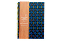 African Print Soft Cover Spiral Notebook - X