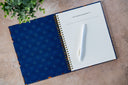 Head in a Book B5 Hardcover Spiral Notebook