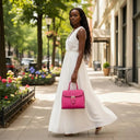 THE CONSTANCE TOP HANDLE BAG