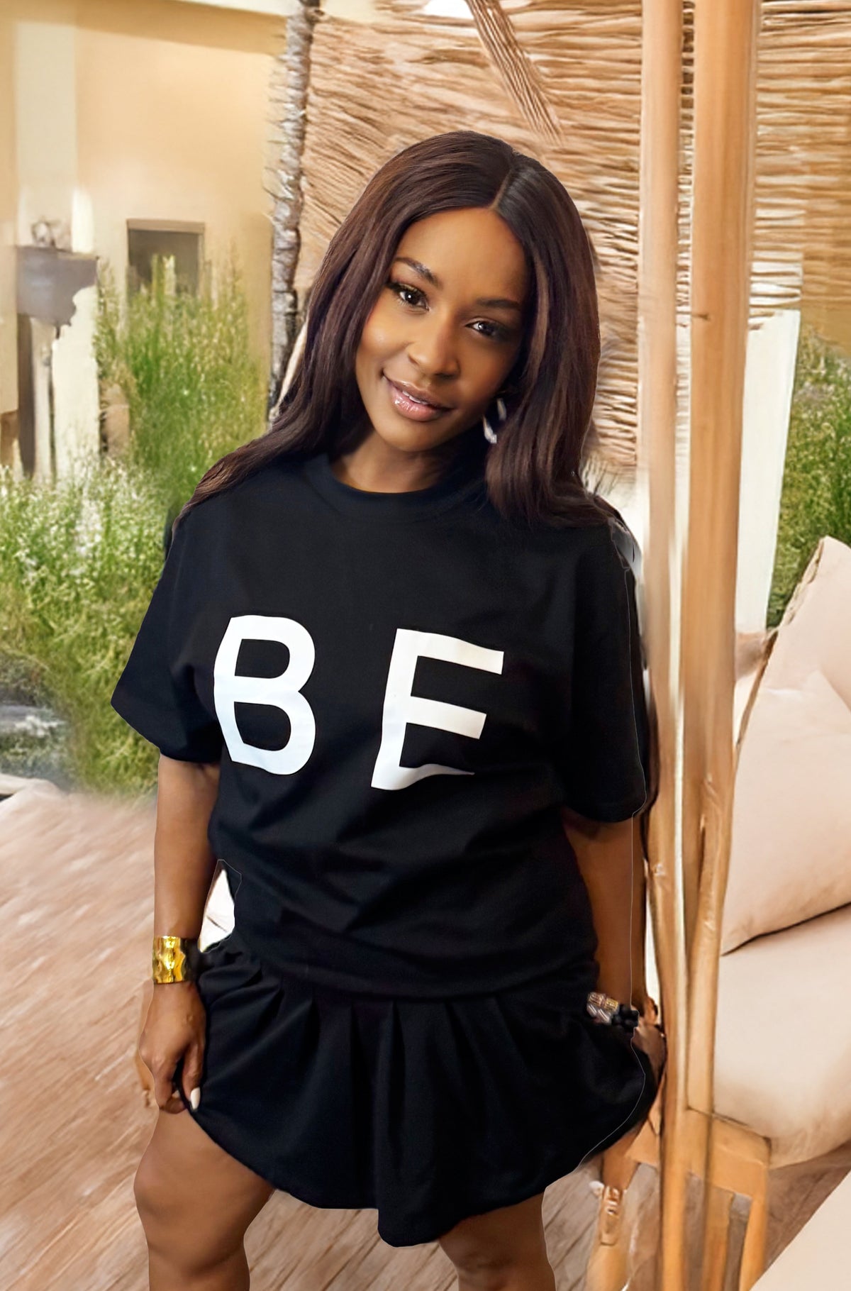 BeAfricaLuxury BE T-shirt