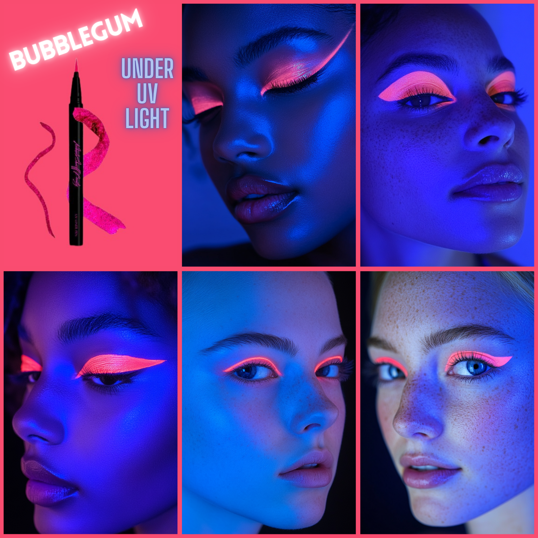 Ashunta Sheriff Beauty UV Glow Vegan Liner Pen