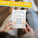 Bundle of Joy Baby Greeting Card