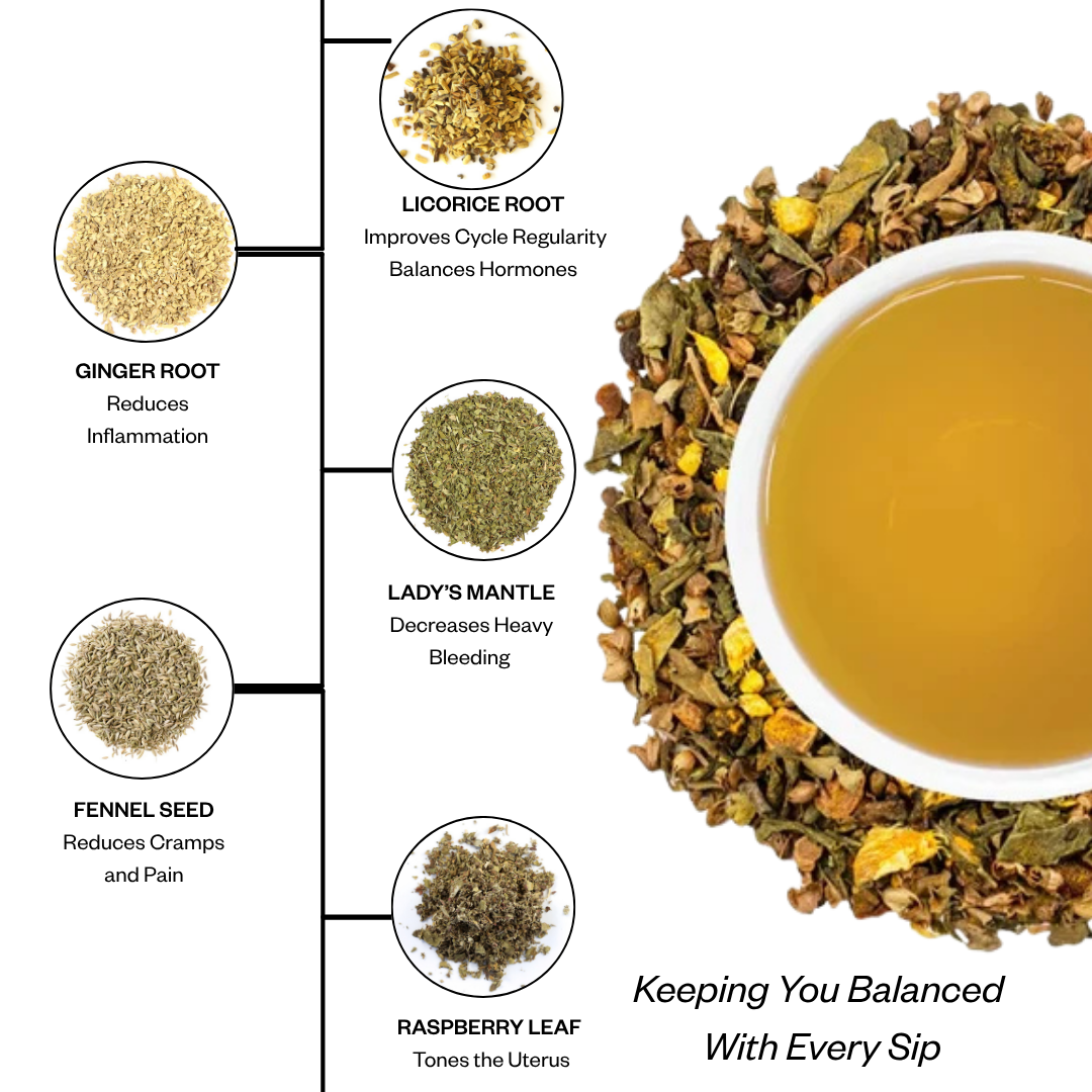 Balancing Brew – Herbal Tea for Hormonal Harmony