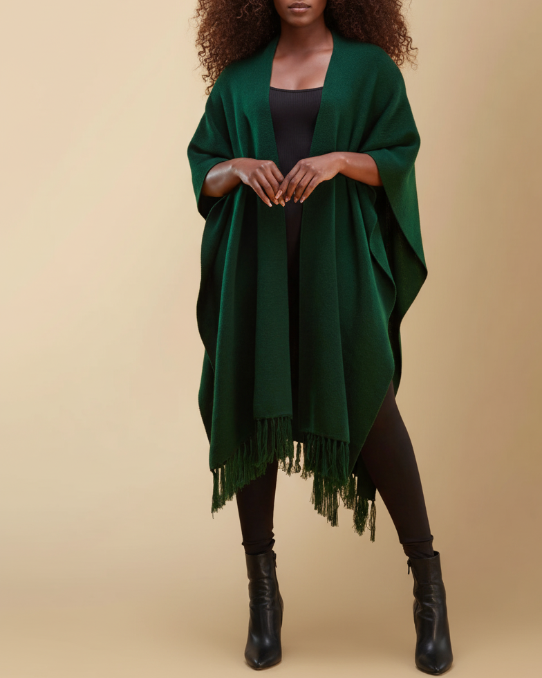 Basic Double Layered Poncho
