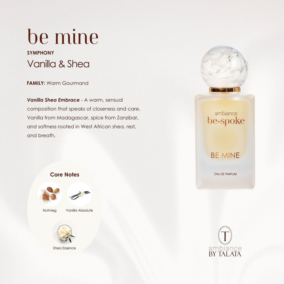 Be Mine - Vanilla & Shea · Eau de Parfum · 50ml + 10ml