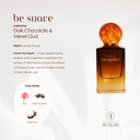 BE SUAVE | Dark Chocolate · Velvet Oud - Eau De Parfum - 50 + 10ml