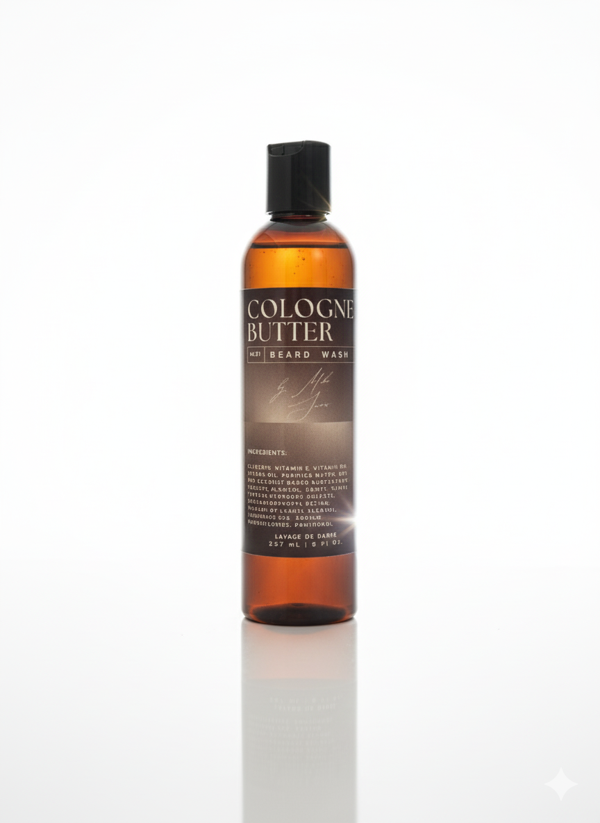 Unscented Beard Wash for Men