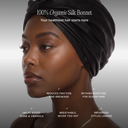 Organic Silk Hair Bonnet Sunshine Yellow