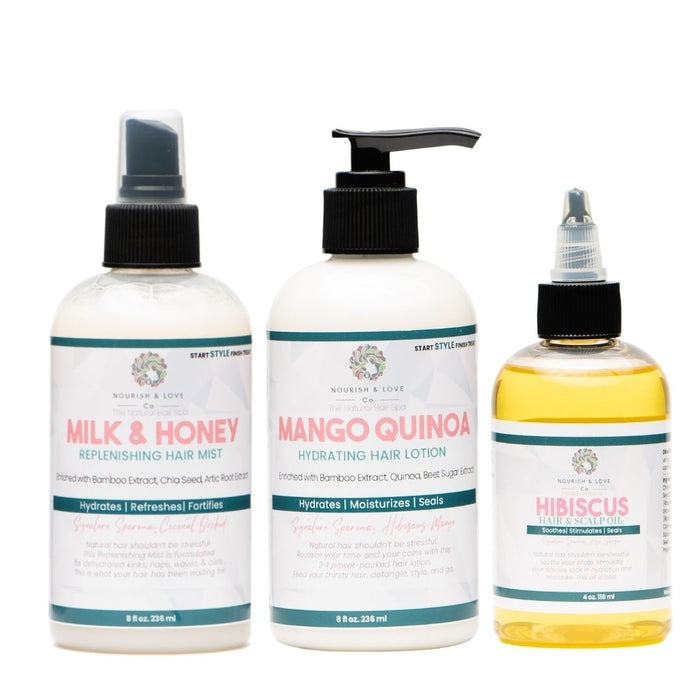 Best Seller Trio Natural Hair Kits
