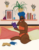 Reading & Relaxing | 48 Piece Puzzle & Candle Gift Set