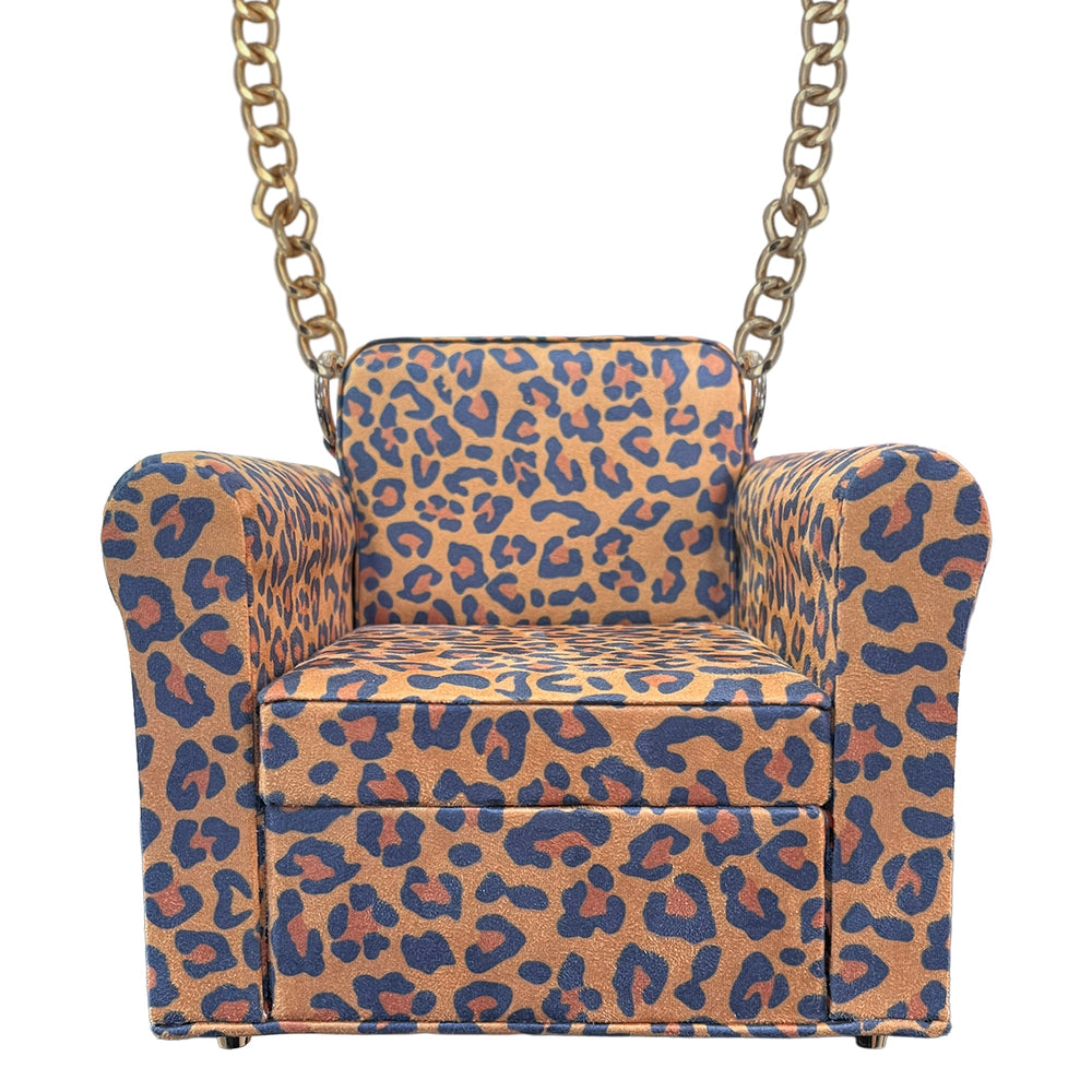 "Leopard" Sofa Chair Purse