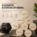8PCS Body Butter Cologne Discovery Set – Long Lasting Scented Body Butter, Hydrating Skin Moisturizer