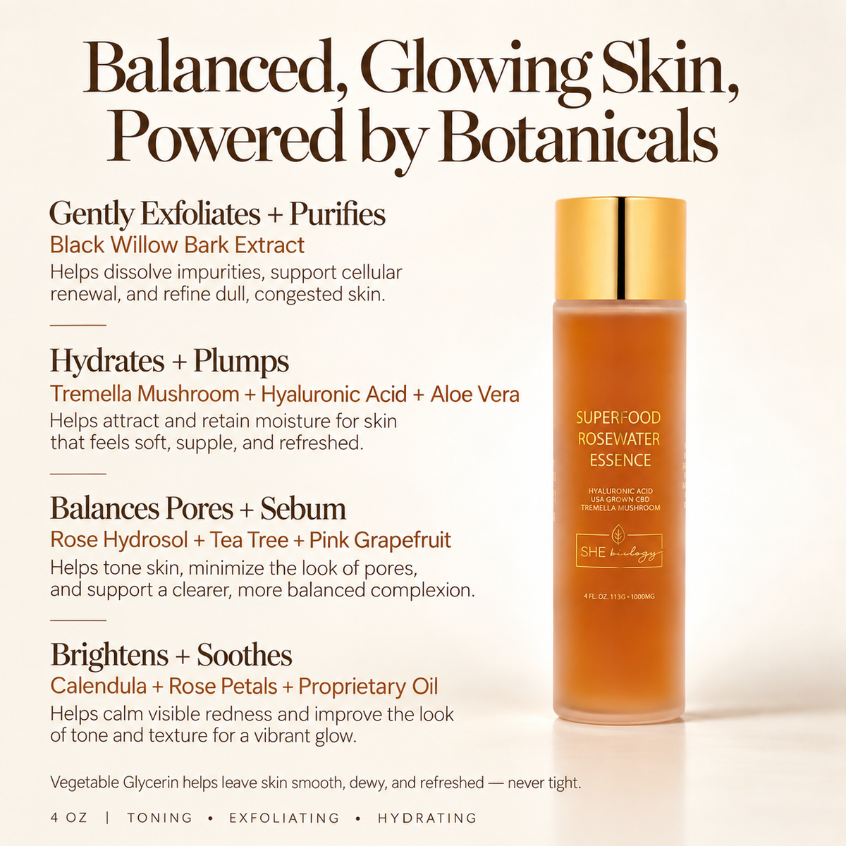 Superfood Rosewater Essence