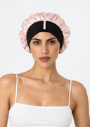 Organic Silk XS Hair Bonnet - Blush Pink