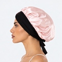 Organic Silk XS Hair Bonnet - Blush Pink
