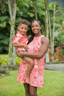 Coradorables BOYS Protea Watermelon S/S "Kalani" Aloha Shirt