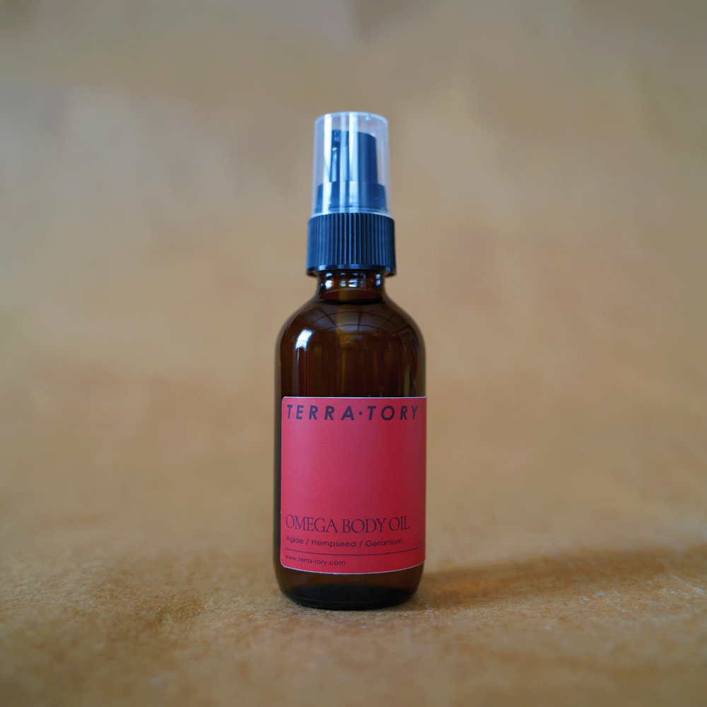 Omega Body Oil: Geranium