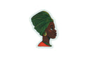 Dark Skinned Queen Sticker