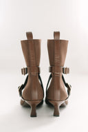 Alma Booties Brown