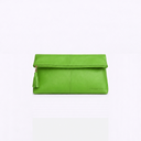 Dani Foldover Clutch - Apple Green
