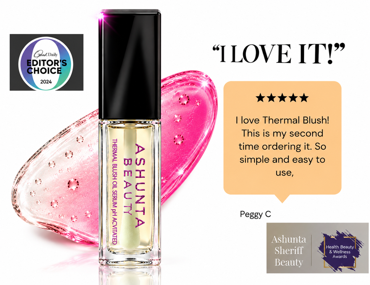 Ashunta Sheriff Beauty Thermal Blush Oil Serum