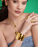 Bahari Necklace Charm & Mini Ellipse Link Necklace Set