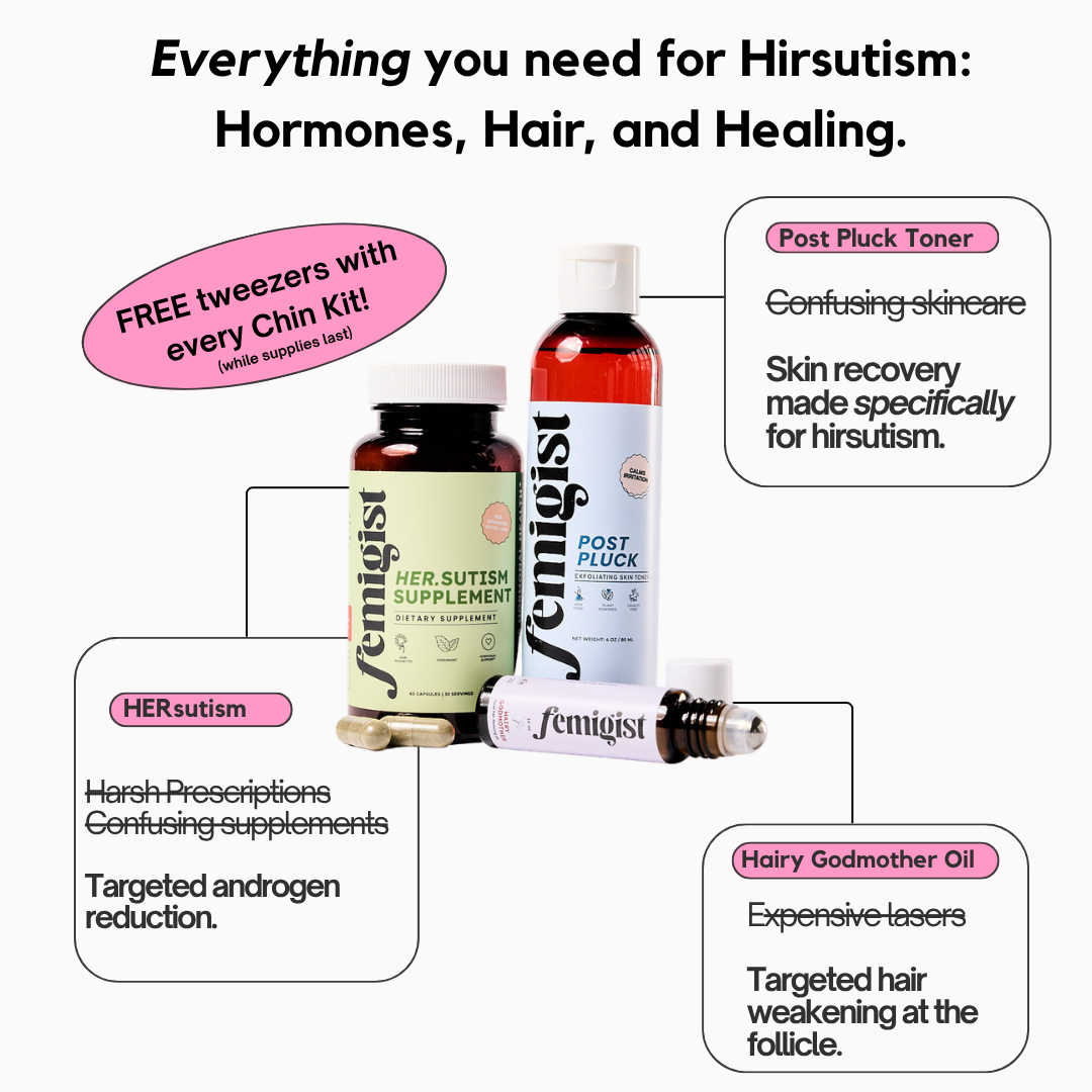 Post-Pluck Hirsutism Spearmint Toner – Prevent Ingrown Hairs