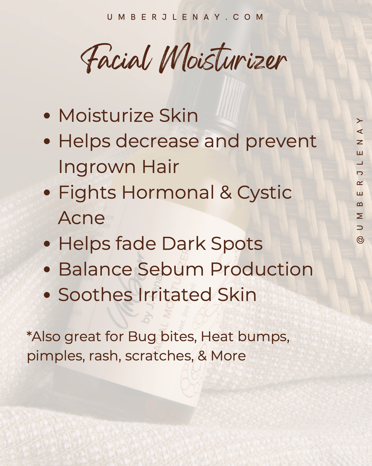 Facial Moisturizer (Ingrown Hair/Acne)