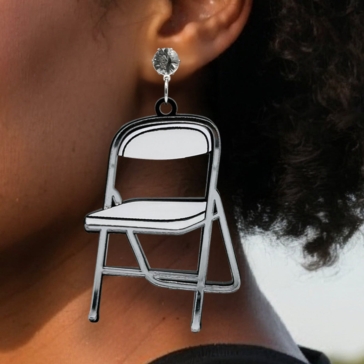 "Folding Chair" Earrings