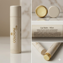 Hydrating Lip Balm – Vanilla & Mint | Moisturizing Lip Care with Castor, Avocado & Olive Oils | Repair Dry Chapped Lips | Smooth & Nourishing Lip Balm
