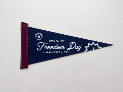 Juneteenth Pennant Flags