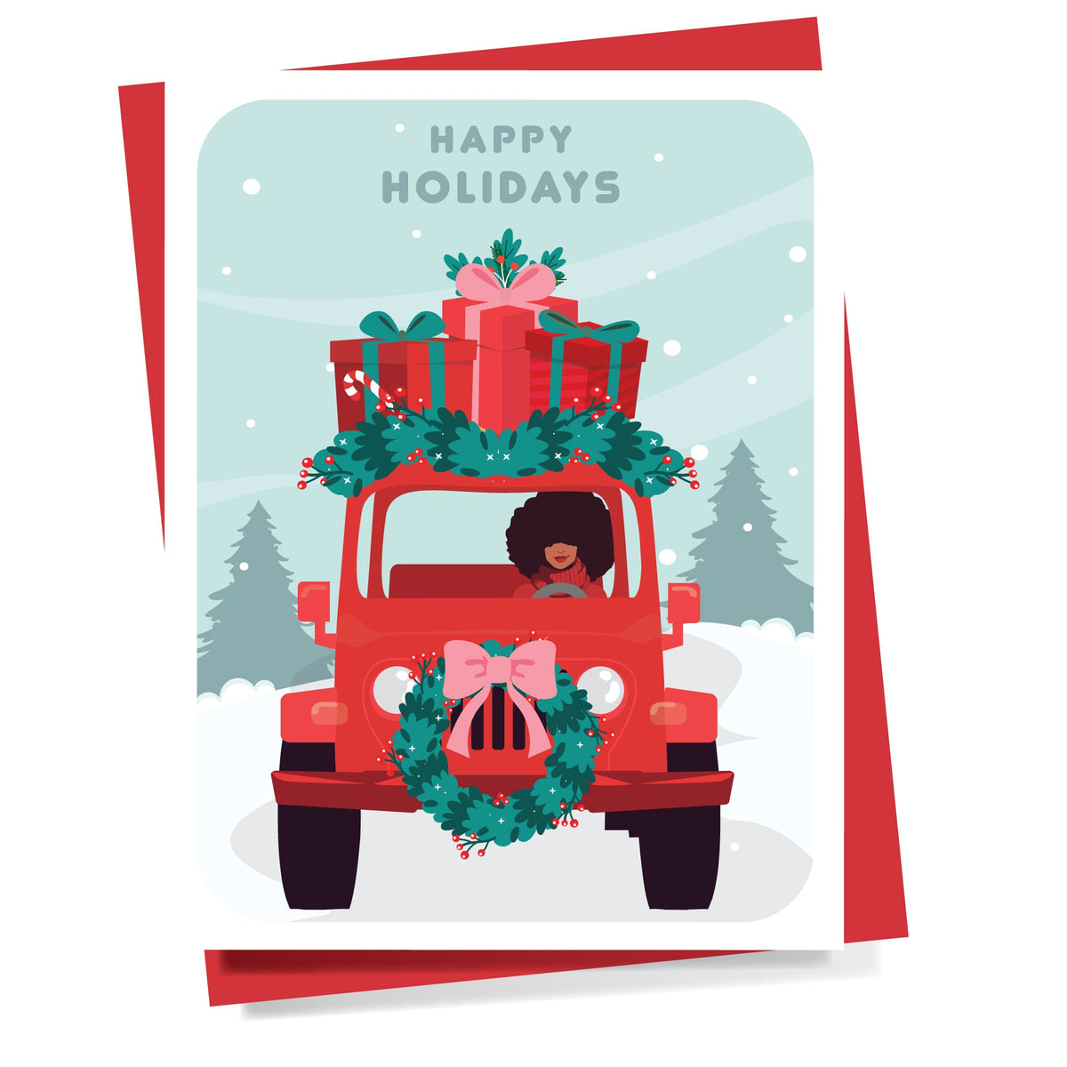 Holiday Jeep ~ Blue