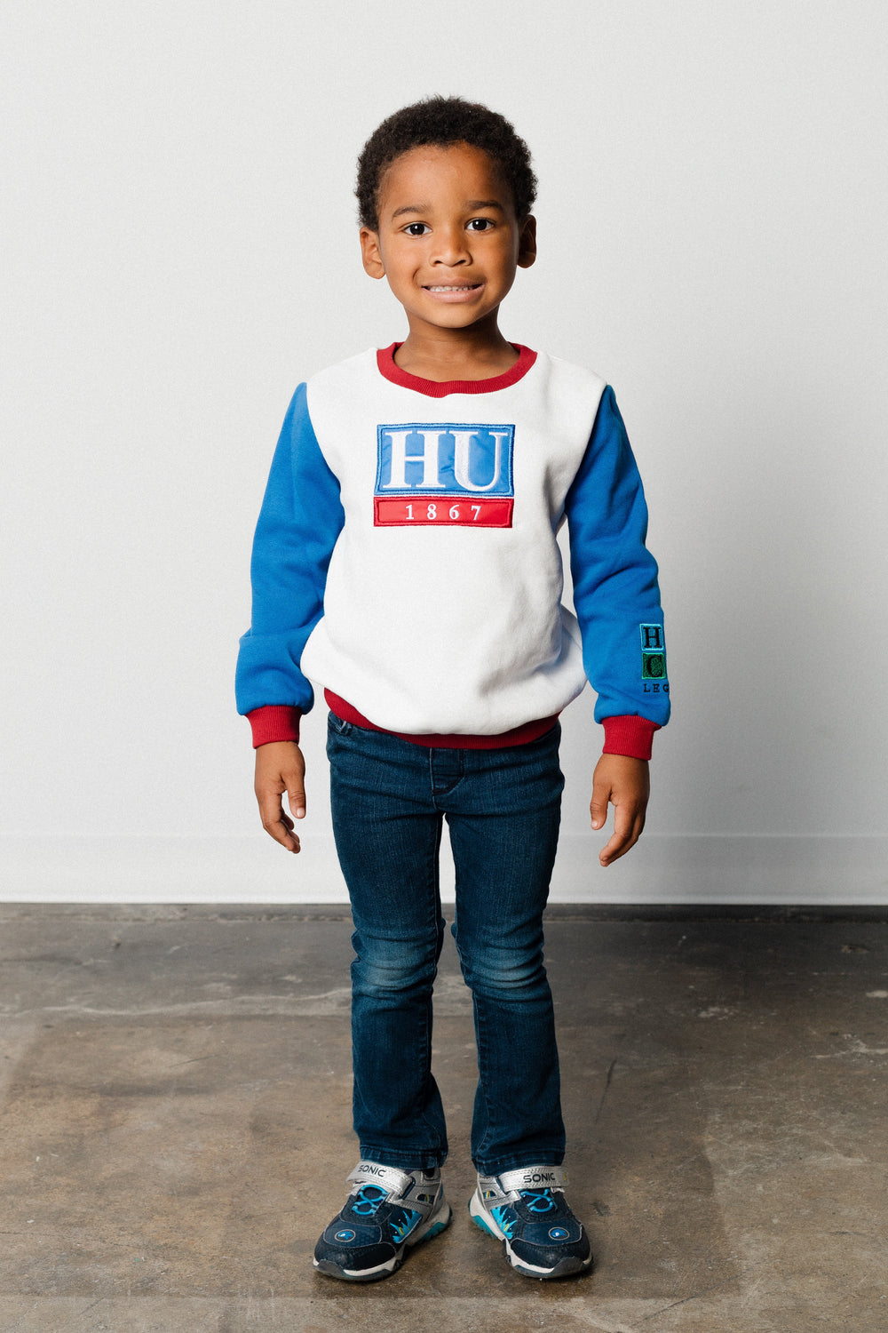 Howard "HU" Youth Crewneck