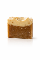 Oatmeal & Goat Milk w/Lavender Two tone Bar Soap