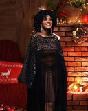 Makeda, Queen of Sheba Royal Fringe Cape/Cover-up