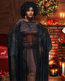 Makeda, Queen of Sheba Royal Fringe Cape/Cover-up