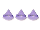 Ashunta Sheriff Beauty Velvet Hypoallergenic Ultra Soft Purple Puffs (3-Pack)