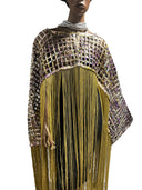 Makeda, Queen of Sheba Royal Fringe Cape/Cover-up