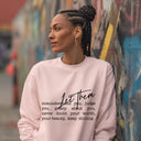 Let Them Crewneck – Soft Strength. Quiet Confidence.