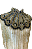 Gilded Fleur Cape