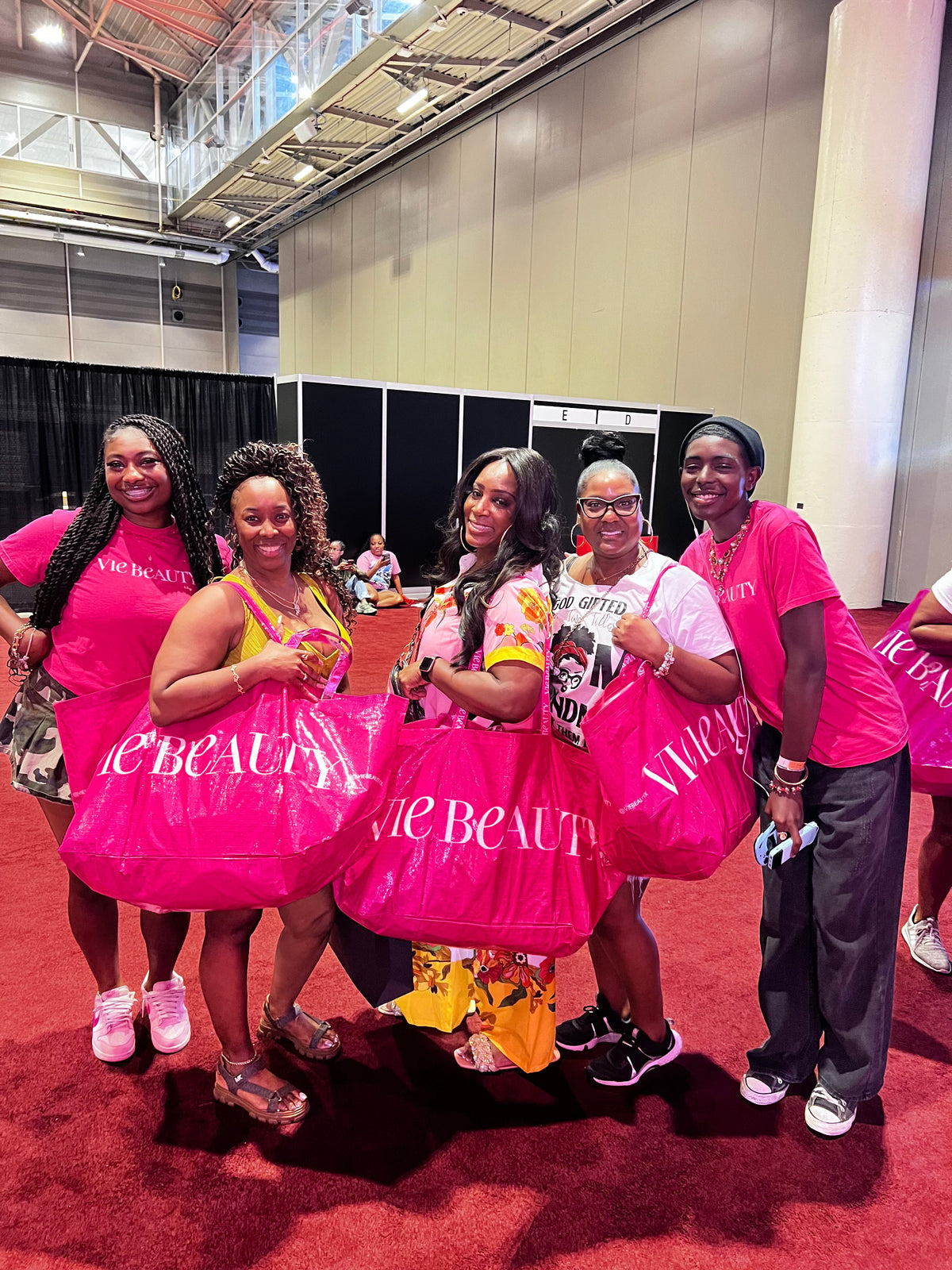 Essence Fest BIGGEST and LARGEST Statement Pink Bag