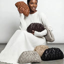 THE PHILLIS WOVEN CLUTCH